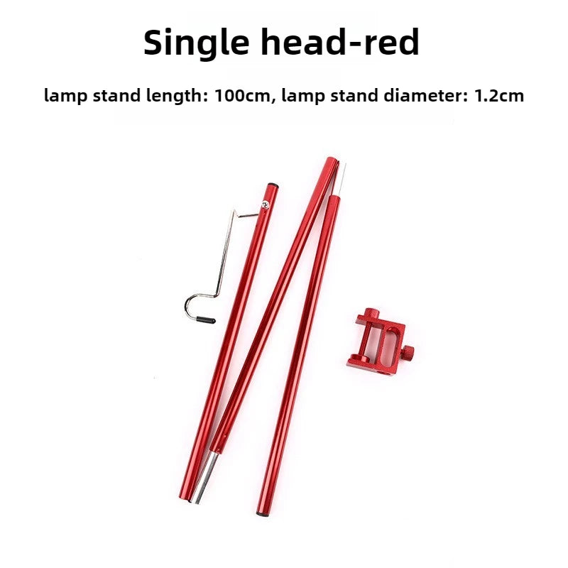 Camping Lantern Stand Ultralight Table Lamp Hanger Portable Detachable Light Holder Lighting Brackets Outdoor Tourist Equipment