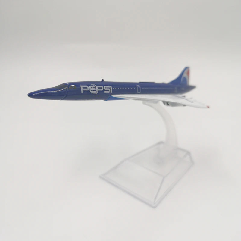 JASON TUTU 16cm Concorde Plane Airplane Model Aircraft Model Diecast Metal 1/400 Scale Planes