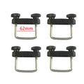 4pcs/Set Car Roof Rack Basket U-Bolt Clamps Mounting Fitting Kit