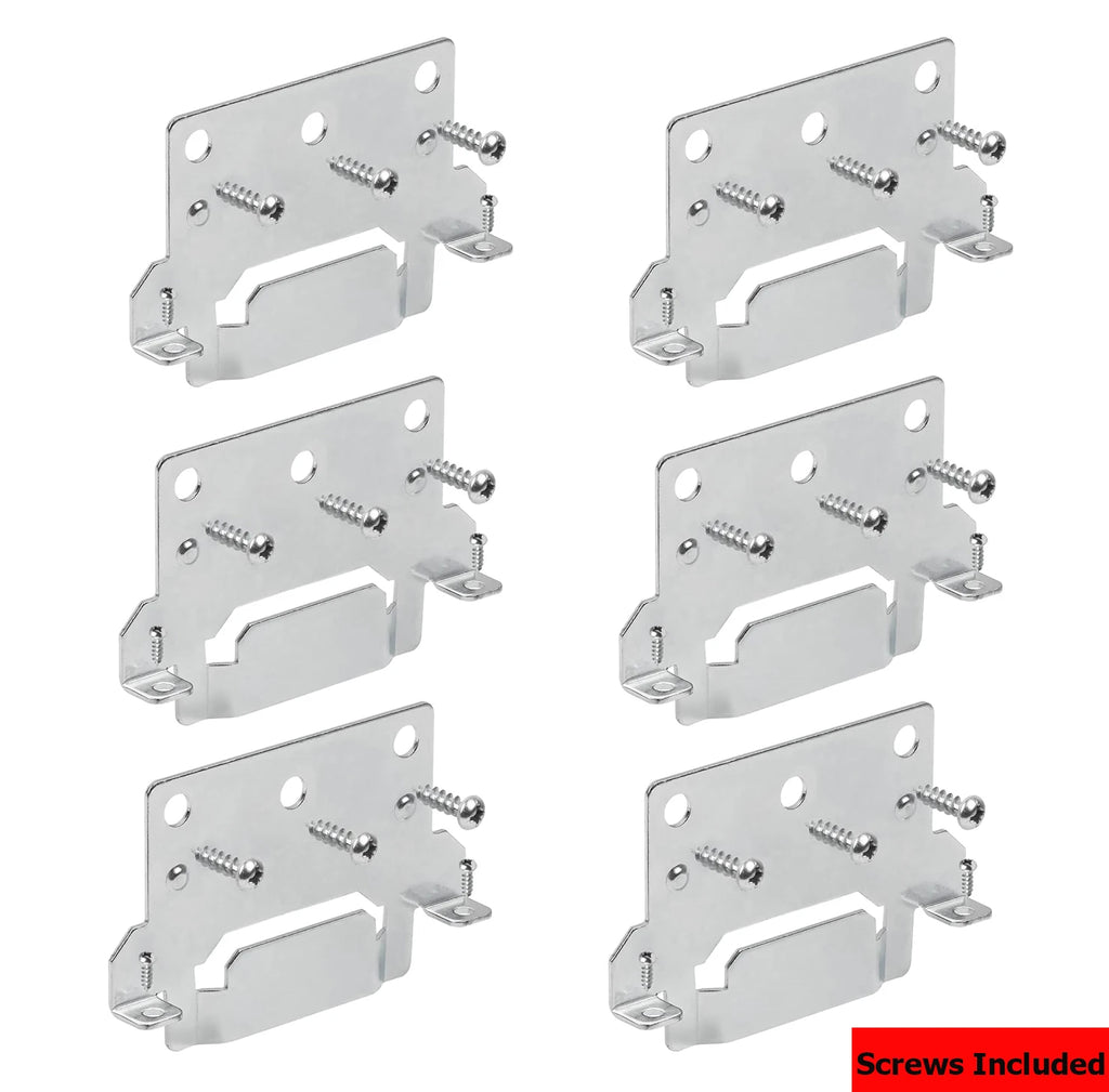 6Pcs/Pack for Skorva Midbeam Bed Monunting Brackets Fitting Screws Camper Conversion Brackets Rack with 30Pcs Screw 116791