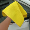 Microfiber Waffle Towel Car Drying Glass Cleaning Cloth Absorbent Lint Free for Auto Detailing Car Wash Wipe