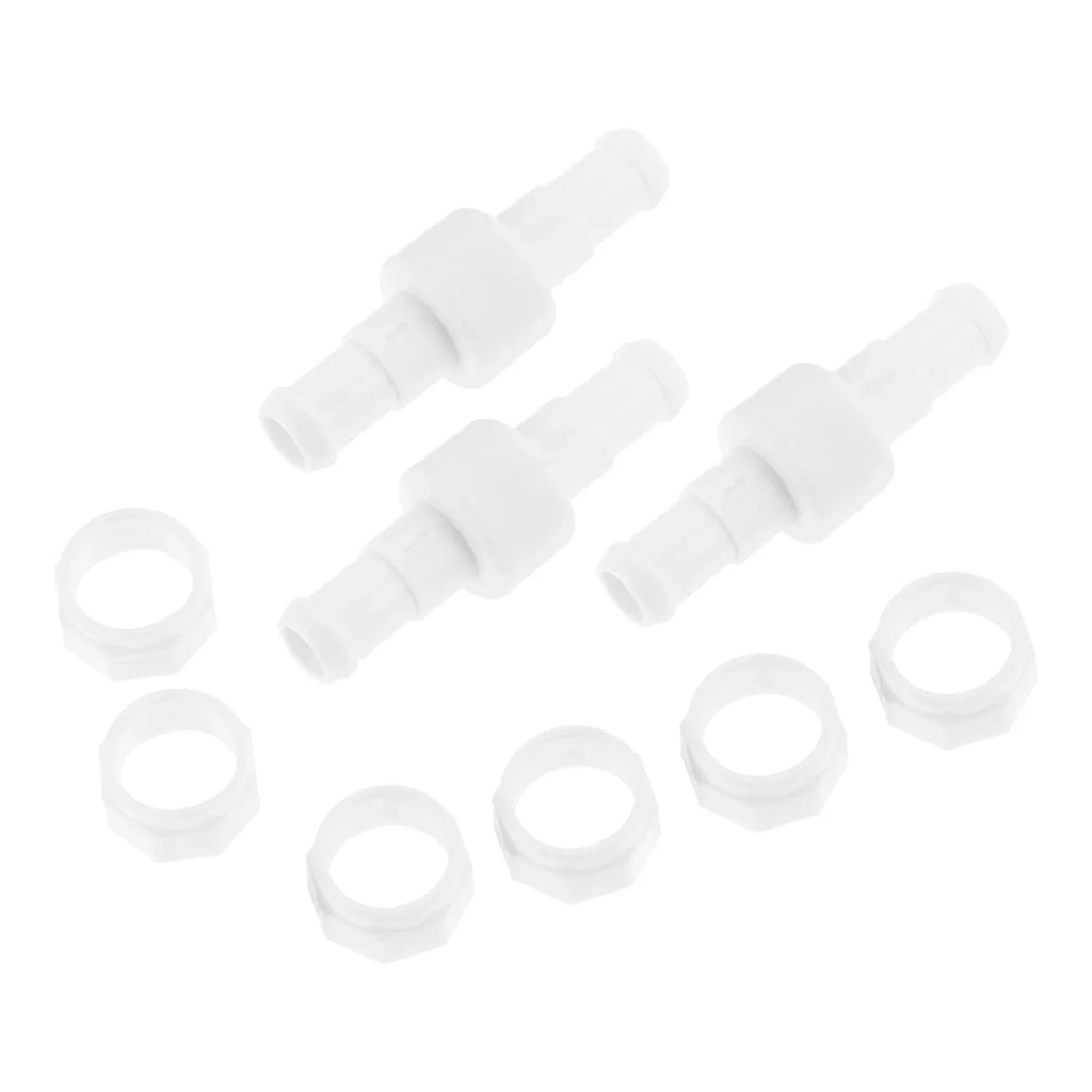3kits D20 Hose Swivel D15 Feed Hose Nuts fit for Zodiac Polaris 180 280 380 480 PRO /3900 Sport/280 TankTrax Pool Cleaner Swivel