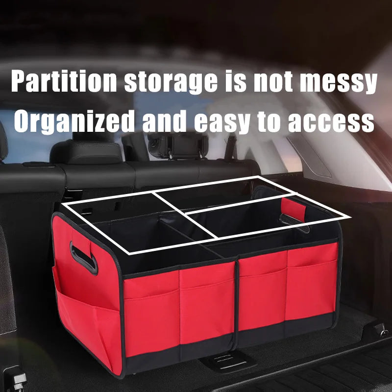 Car Storage Box, Trunk Storage Box, Oxford Cloth Storage Box, Large Capacity, Foldable