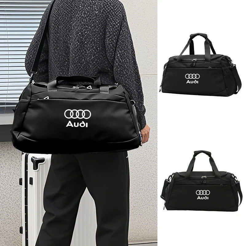 Car Logo Fitness Enthusiast Organiser Travel Storage Bag Tools Box For Audi A1 A3 A4 A5 A6 A7 A8 Q2 Q3 Q5 Q7 Q8 Quattro S7 S8 S3