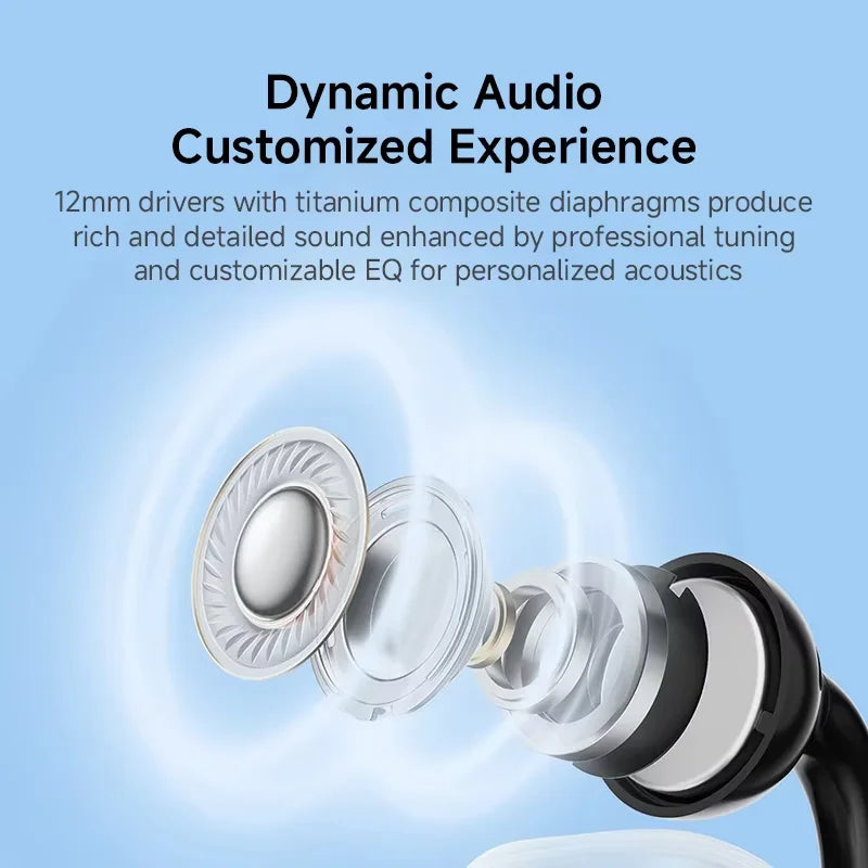 Edifier Comfo Q Bluetooth Earphones Open Ear Wireless Headphones Ear Bluetooth Ear Clip Clip-On Sport Earbuds IP54 Waterproof