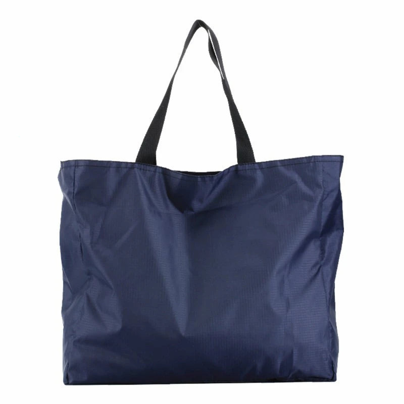 Shopping Bags Zipper Large Capacity Grocery Totes Washable Reusable Simple Outdoor Heavy Duty Bag 2026