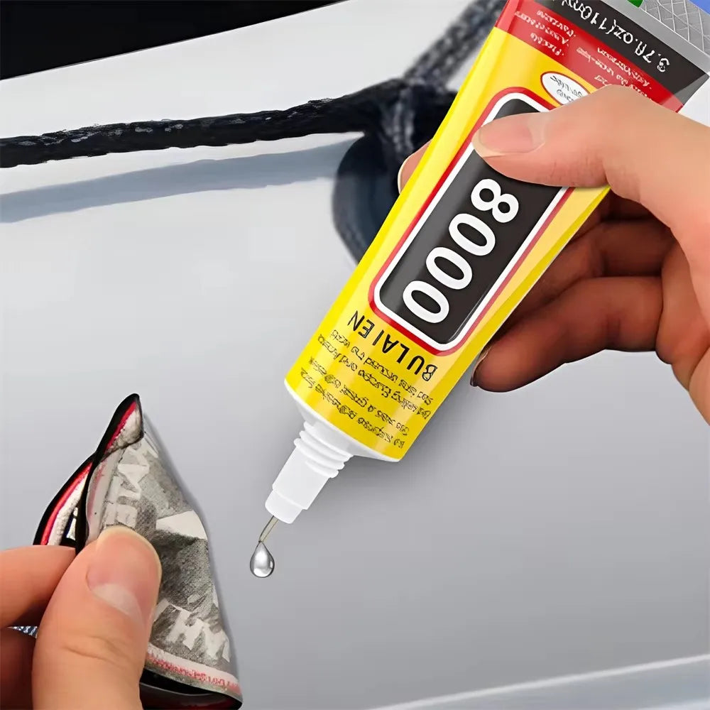 T8000 Precision Glue Jewelry Rhinestone Shoe Phone Repair DIY T7000 Adhesive Crystal Clothes Textiles Logo Patches Leather Bond
