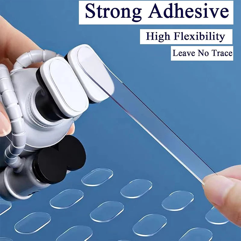 100-2000x Adhesive Stick dots Removable Double Sided Gel Glue Pads Figures Adhesive Mounting Dots Poster Wall Hanging Fixed Tape