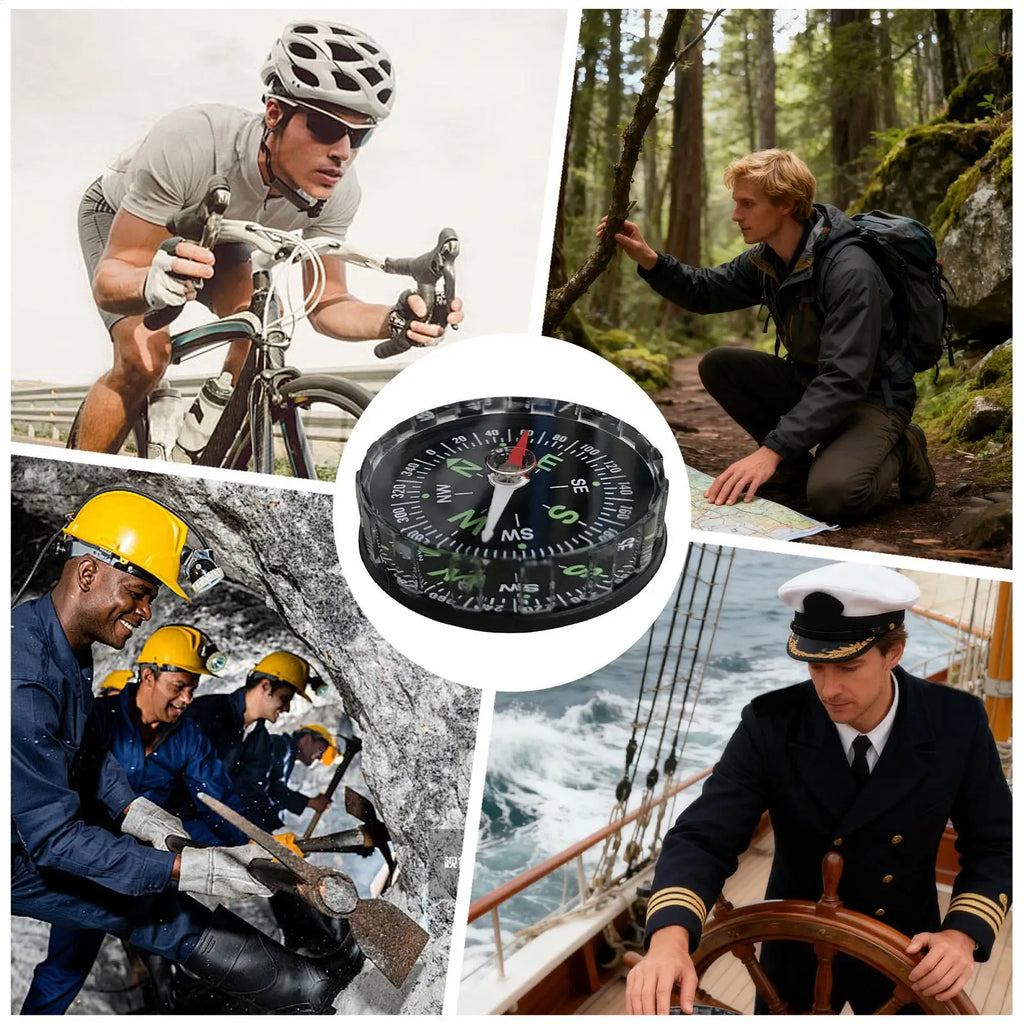 Hiking Compass Waterproof Multifunctional Sighting Navigation Compass For Survival Traveling Outdoor sports
