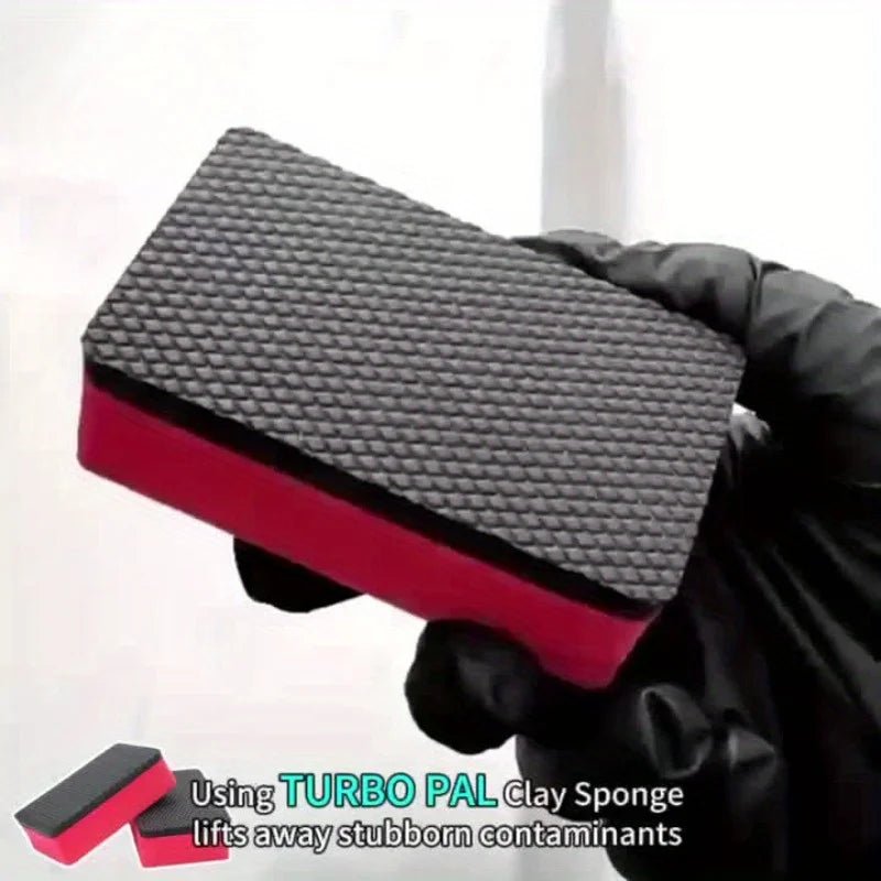 Cleaning and Wiping Car Mud, Diamond Shaped Grinding Mud, Sponge Removal, Flying Paint, Oxidized Clay Cleaning Tool