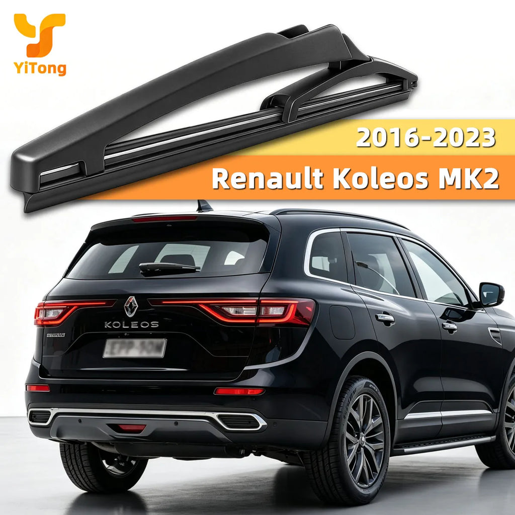 Yitong Suitable Fit Renault Koleos MK2 2016-2023 Rear Windshield Wiper Blade Weather Resistant Rubber Auto Cleaning Accessories