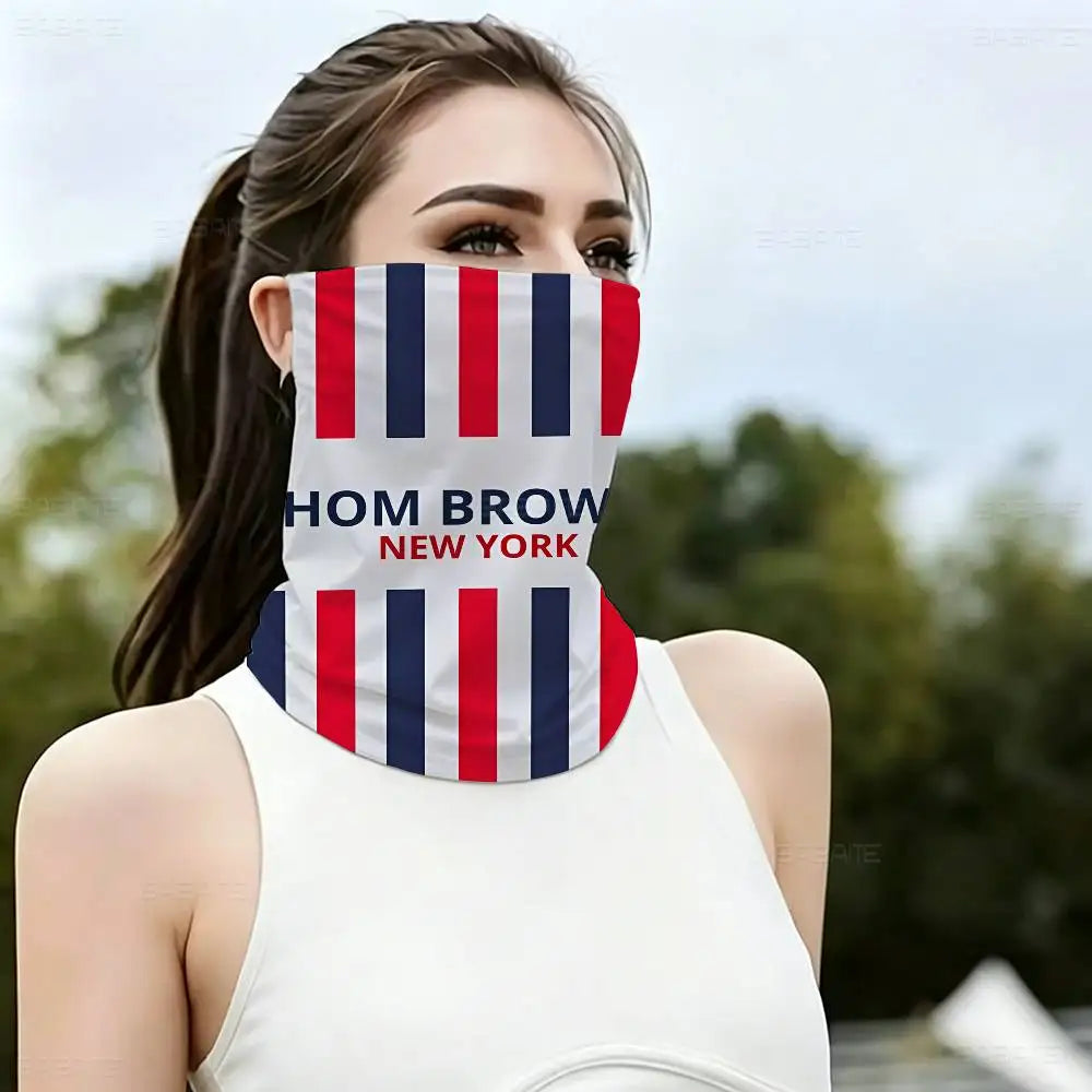 Fashion Brand T-Thom B-Brown UV protection face mask lightweight tube scarf for outdoor riding mountaineering camping