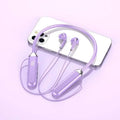 Wireless Neckband Earphones Bluetooth 5.3 Headphones Gaming Power Display Headset TWS Earbuds Sport Headset With Mic