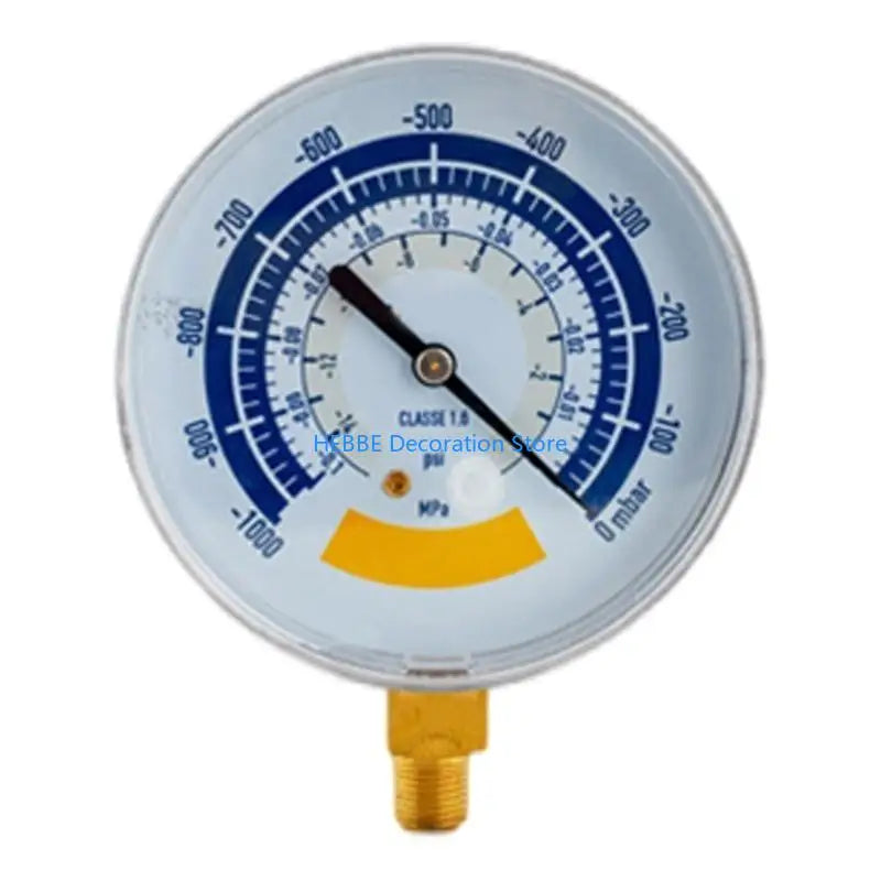 B0KC Vacuum Gauge Pressure Gauge Accurate Air Gauge 0-14psi 1/8inch
