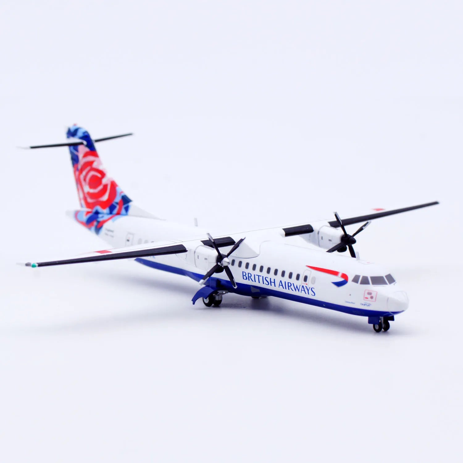 XX20517 Alloy Collectible Plane Gift JC Wings 1:200 British Airways ATR 72-200 Diecast Aircraft Jet Model G-BVTK With Stand
