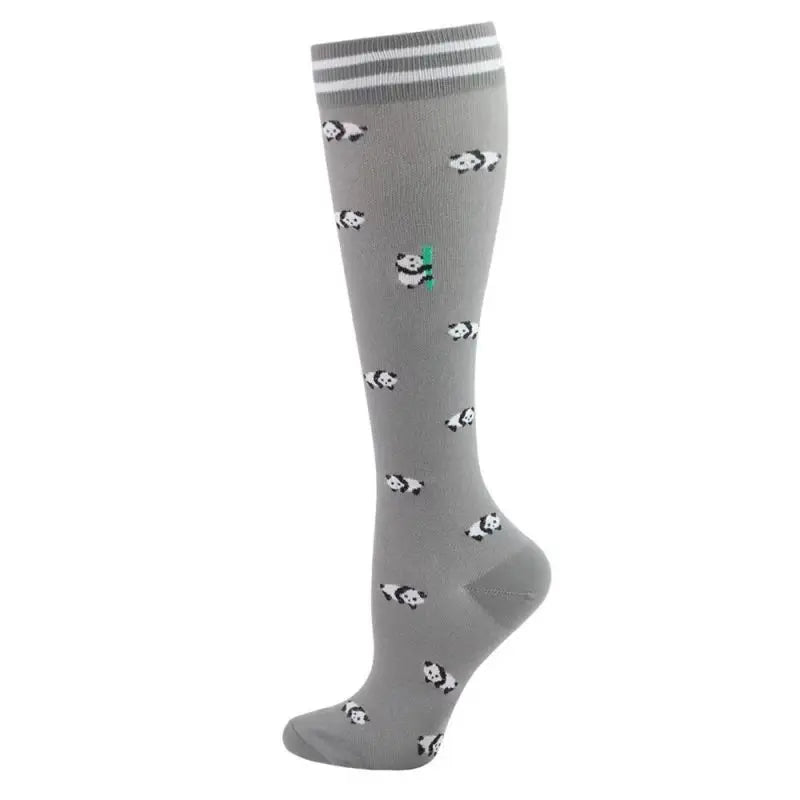 Compression Socks for Men and Women Medical Althetic Diabetes Varicose Veins Sports Socks for Running Cycling Travel Flight