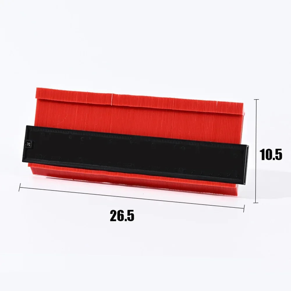 1-3PCS Shape Contour Gauge Duplicator Profile Contour Gauge line ceramic Tiling Tile Carpet Marking Cutting Template Tool