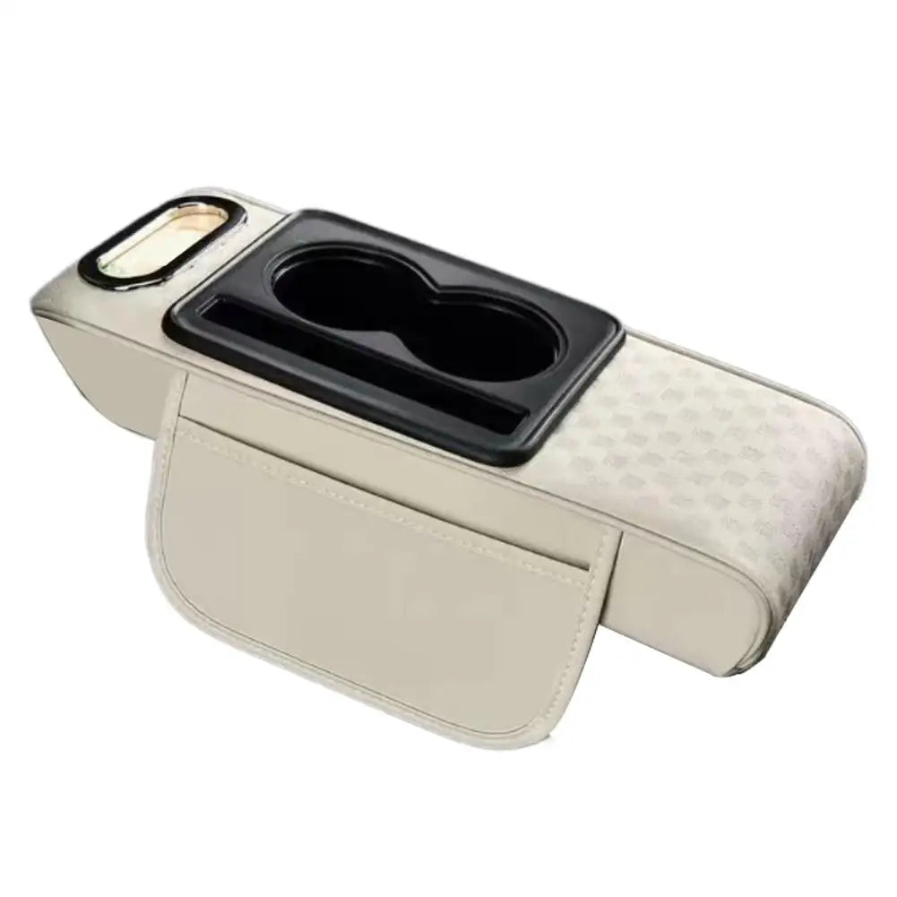 Universal Car Armrest Box Mat Storage Bag Car Tissue Box Central Elbow Heightening Pad Multi-function Car Interior Storage Box