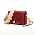 CHCH Crossbody Bag 2024 New Purple Magnetic Flip Cover Commuter Women's Bag Wallet