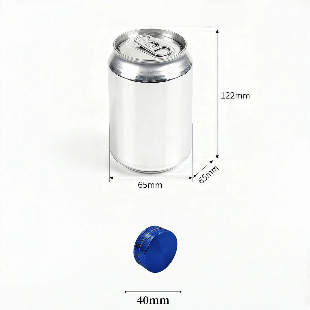 11-Color 40mm Manual Grinder - Dual-Layer Fast Grinding with Diamond Teeth, Portable Design，The best Smoking accessories