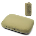 Memory Foam Camping Pillow, Portable Outdoor Travel Pillow With Removable Cover & Storage Bag For Camping Car Hiking