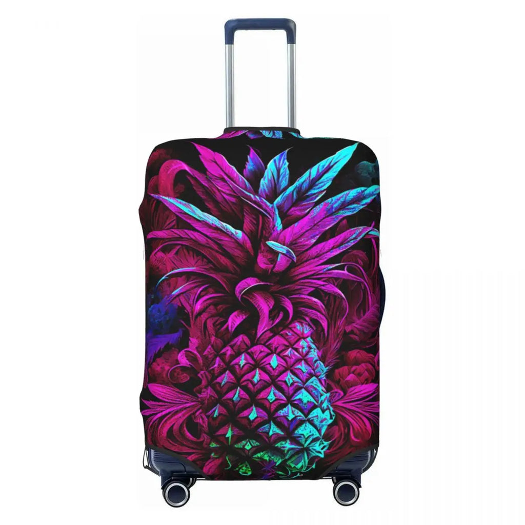 Water Lilies Oil Painting Suitcase Cover Holiday Monet Nature Elastic Luggage Accesories Business Protector