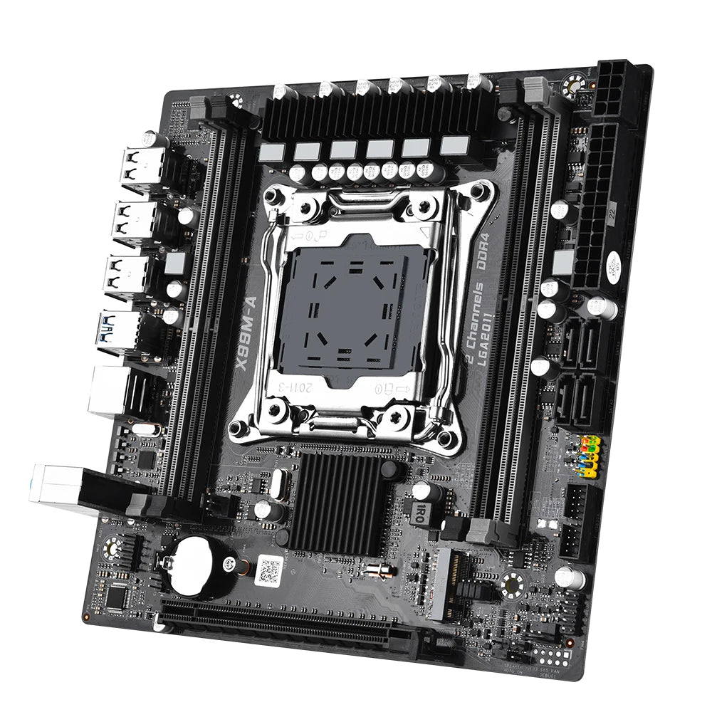 LGA2011-3 Micro ATX X99 Motherboard Kit Set with 2680 V4 CPU + 16GB DDR4 RAM Combo Placa Mae Office Assembly Kit Xeon USB 3.0 X9