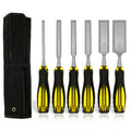 4/6Pcs Wood Chisel Set Alloy Woodworking Carving Chisel Tool with Anti Slip Handle Carpenter Carving Hand Tool for DIY Projects