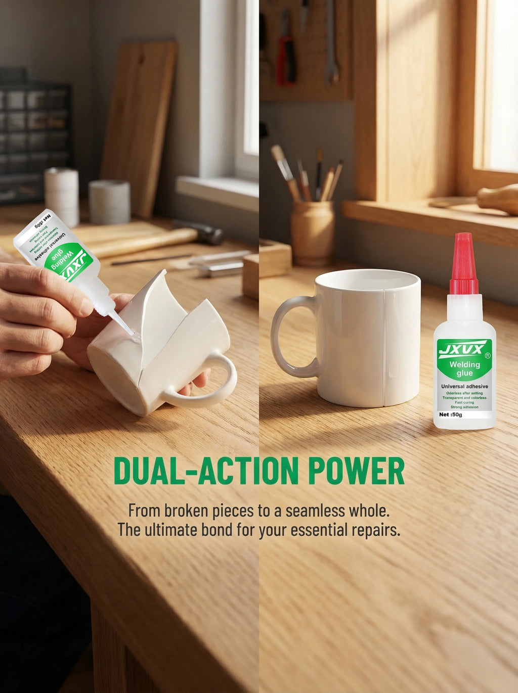20/50ml Powerful Welding Adhesive Quick-Drying Universal Sealant Plastic Repair Sealant Tile Fixing Sealant Metal Welding Filler Multi-Purpose Adhesive