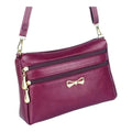 Fashion Square Shape Mom Crossbody Bag PU Urban Simple Shoulder Crossbody Bags Multi-Layer Shopping Bag Daily Use