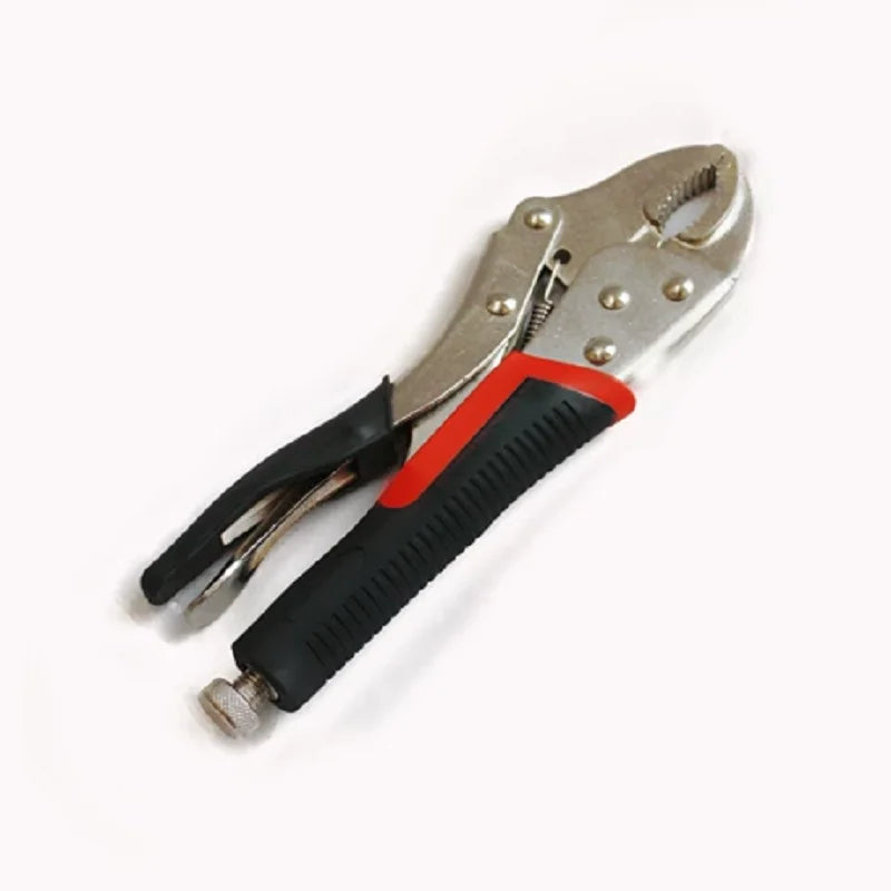 5inch Multi-function Locking Pliers Curved Jaw Straight Long Nose Welding Tools Pliers Set for Home Repair And Maintenance