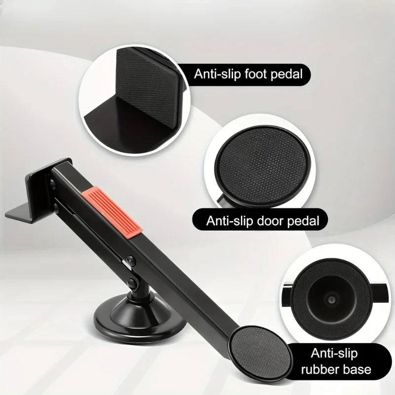 The Sturdy Metal Door Lift 360° Rotating Lever Activates The Door Surface Lift Installation Auxiliary Installation