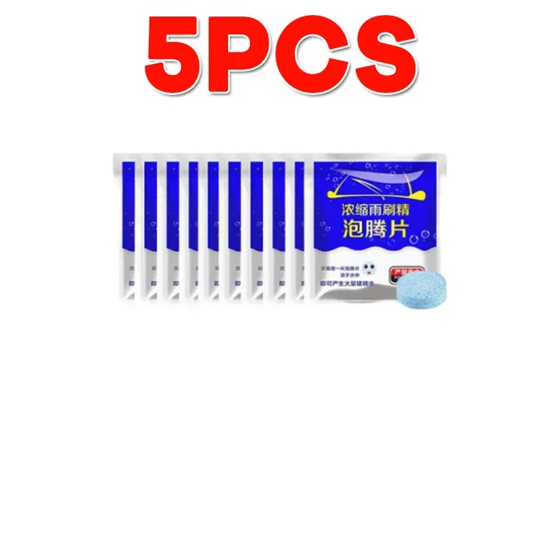 50/30/20/10/5PCS PCS Car Effervescent Tablets Windshield Cleaner Windscreen Wiper Washing Window Cleaning Tabet Solid Washer
