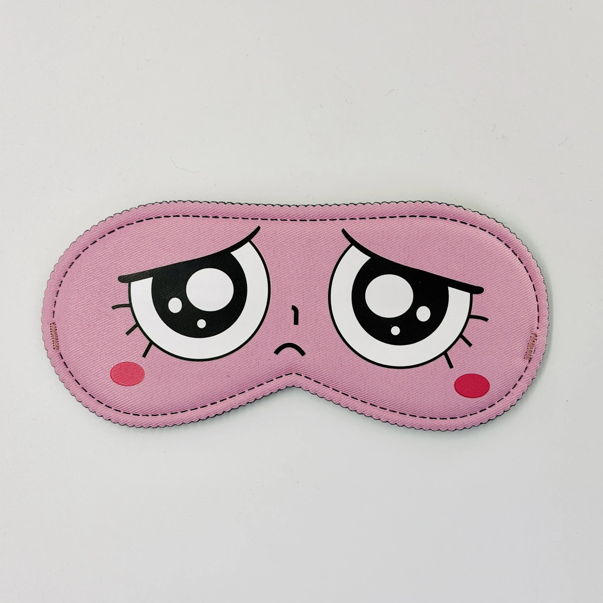 Cute Cartoon Sleep Mask Light Blocking Comfort Concave Eye Blindfold Soft Travel Sleeping Eye Mask for Women Men