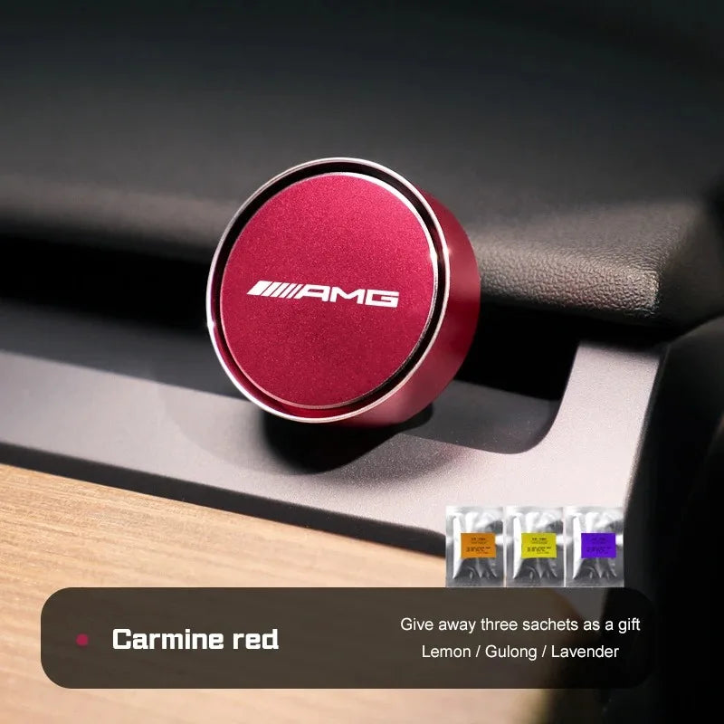 For Mercedes-Benz AMG A B C E S V A45 C43 CLA R-Class GLA GLB Car air outlet aromatherapy Air Freshener Solid Fragrance Diffuser