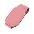 Magnetic Leather Eyeglass Hanger Clip Universal Car Sunglasses Holder Visor Organizer for Men Women Ticket Card Clip