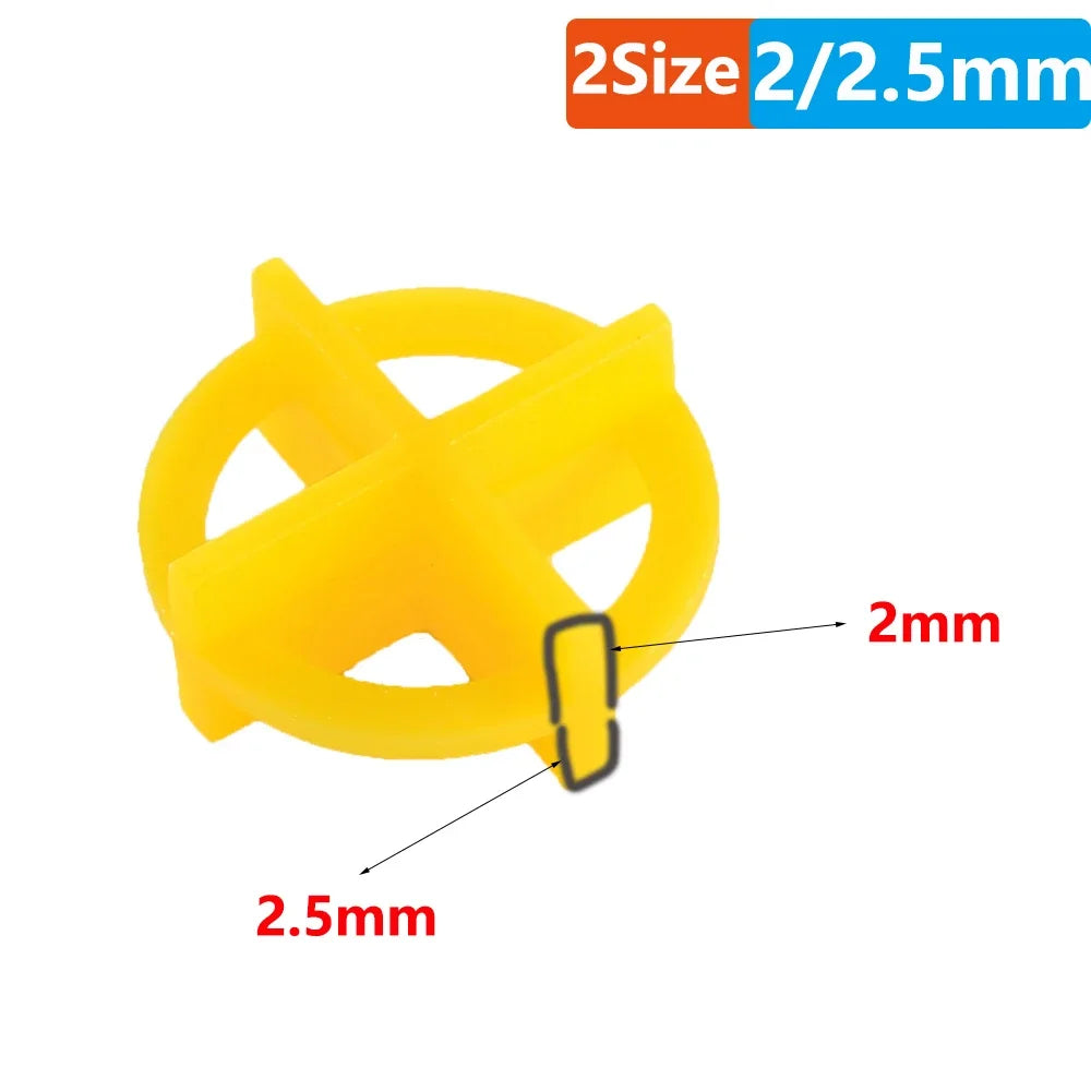 50/100/300Pcs Porcelain Tile Spacers Clips Wedge Ceramic Leveling System Floor Wall Tile Gap Leveling System Construction Tools