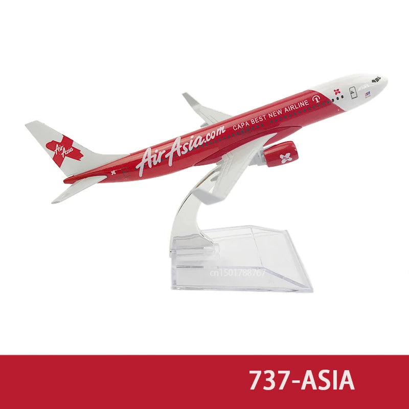 6Inch 15CM Boeing 737 747 757 767 777 787 Diecast Airplane Model For Gift Collection