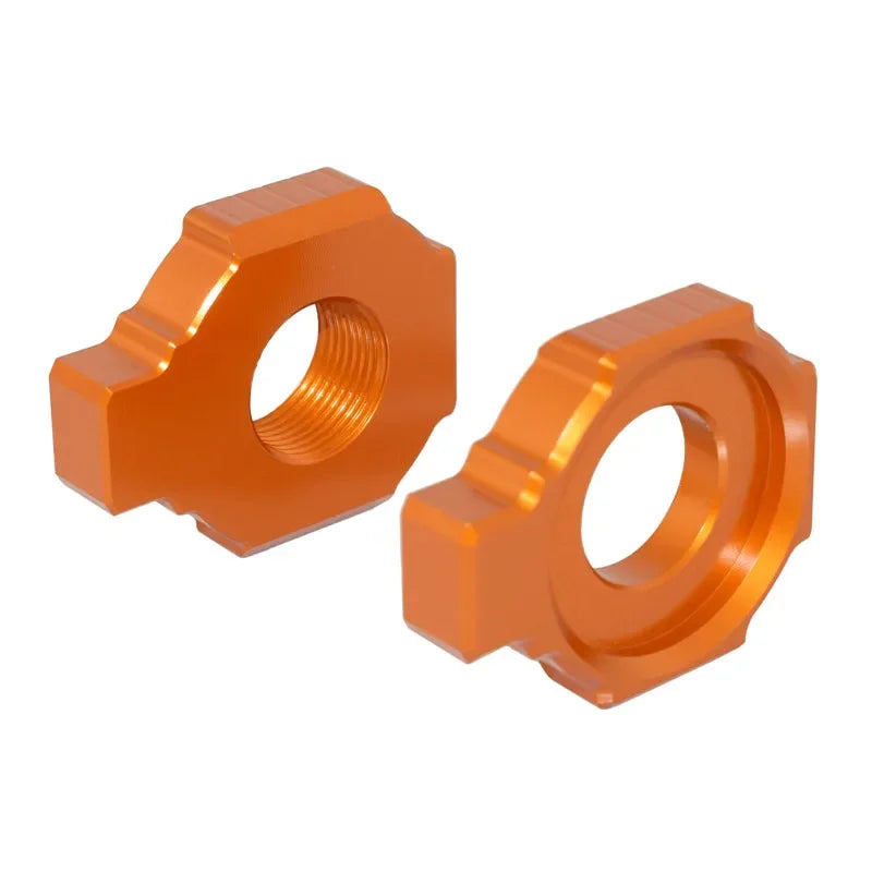 Rear Chain Adjuster Axle Block For KTM SX SX-F XC XC-F EXC EXC-F XC-W XCF-W 85 125 150 300 350 450 530 SX85 EXC250 EXC300