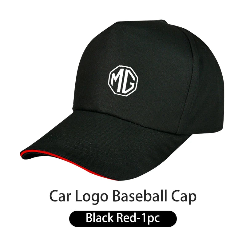 Car Sun Hat Baseball Cap Outdoor Sunscreen Hat Accessories For Morris Garages MG 6 3 5 7 TF ZR ZS HS GS GT Hector RX8 350RX5