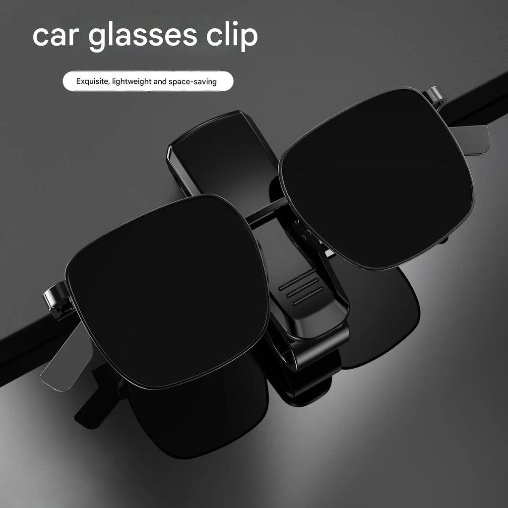 Universal Car Auto Sun Visor Glasses Box Sunglasses Clip Card Ticket Holder Fastener Pen Case Eyeglasses Clips Accessories
