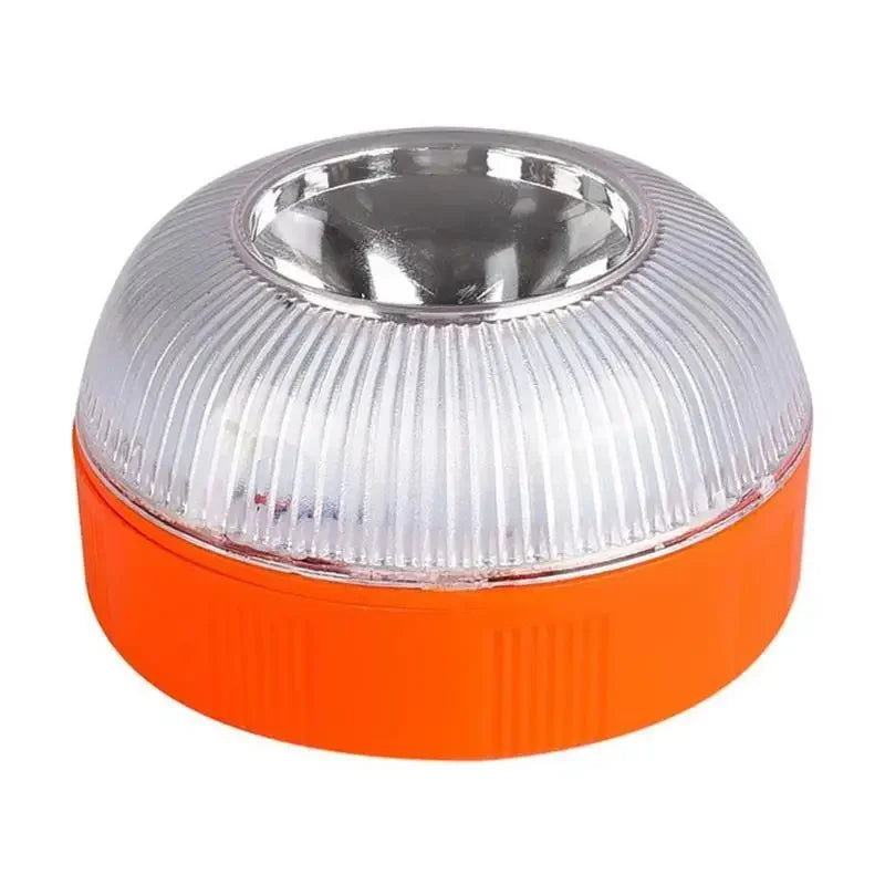 Led Car Strobe Warning Light Portable Emergency Light Magnetic Induction Road Accident Light Safety Accessory Flashing Light