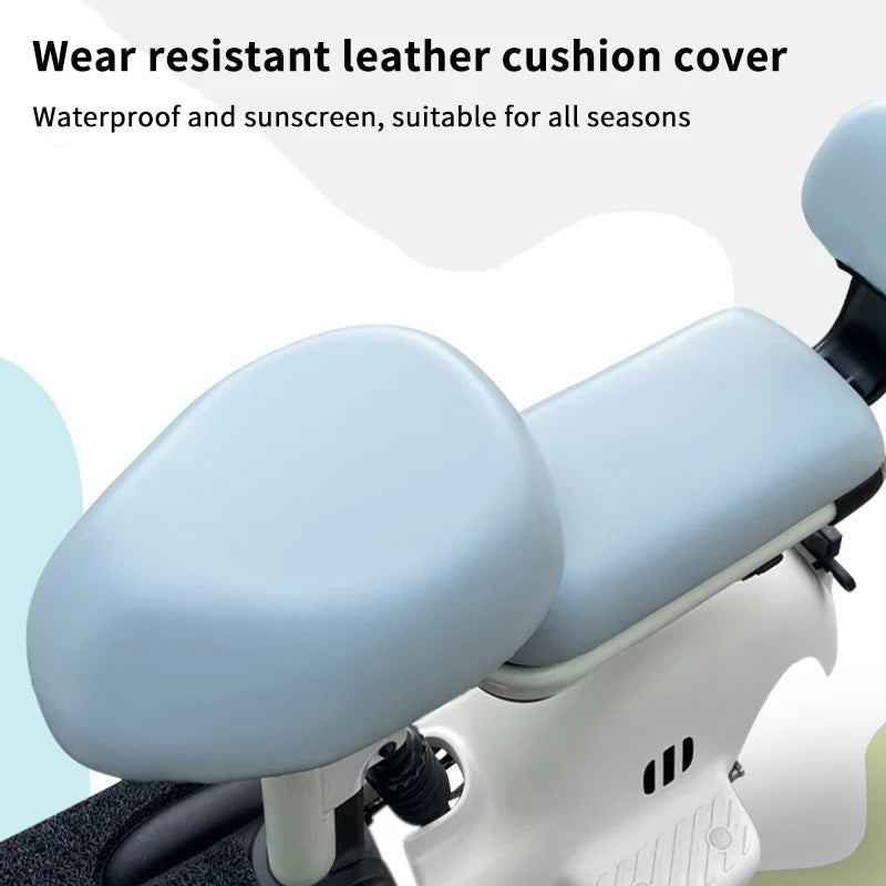 Advanced Four Seasons Motorcycle Seat Cover; Waterproof, Sunshade, Electric Car Chair Mat.