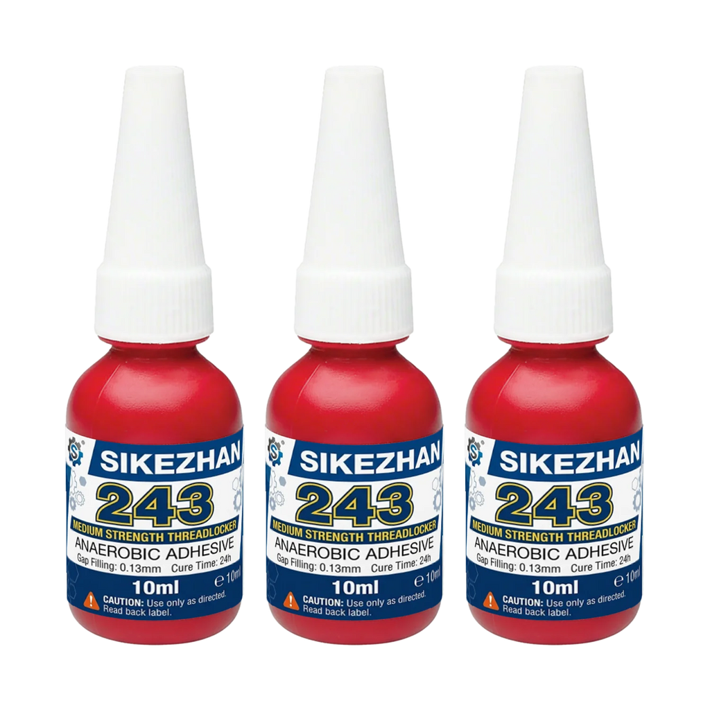 243 Threadlocker Blue Medium Strength Anaerobic Adhesive Screw Glue Anti-vibration Locking Agent for Car Motorcycle RC Repair