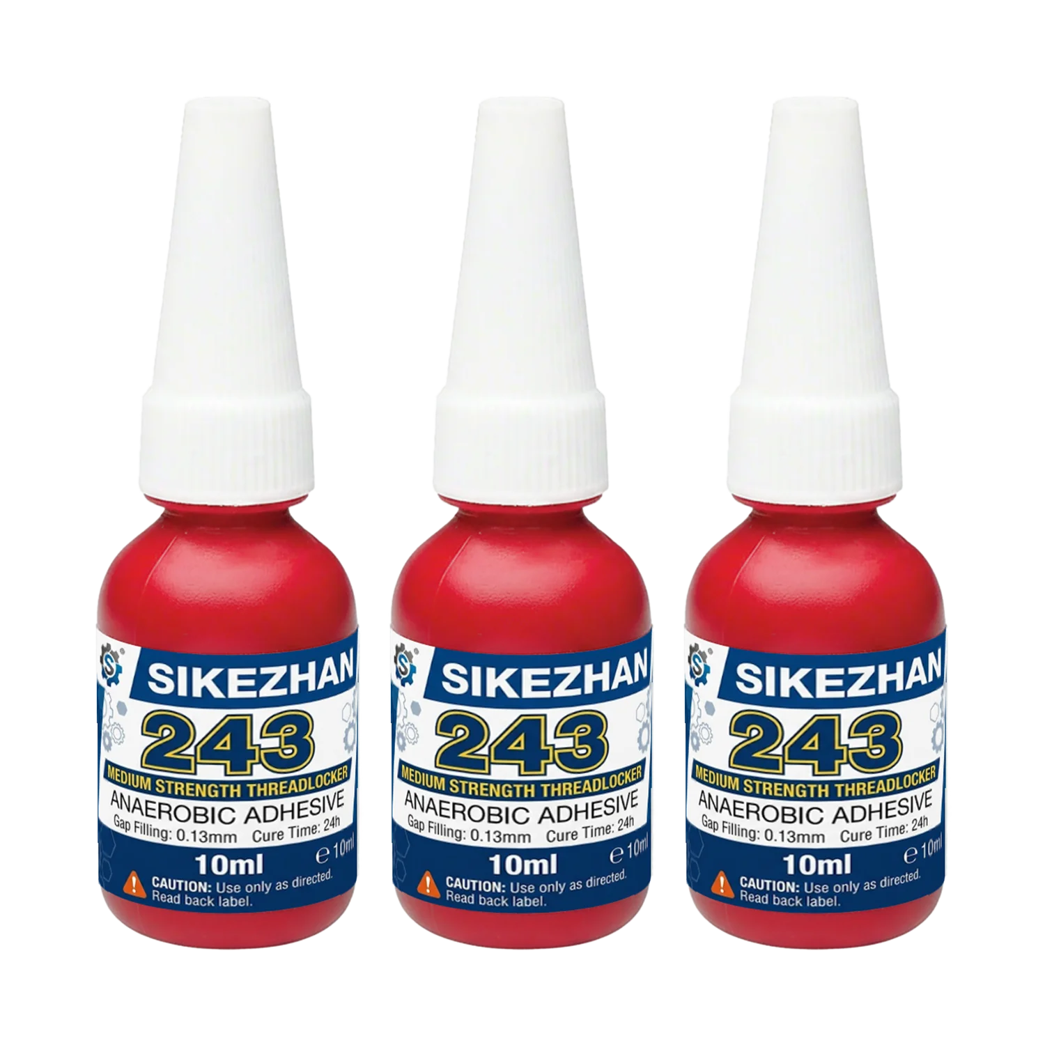 243 Threadlocker Blue Medium Strength Anaerobic Adhesive Screw Glue Anti-vibration Locking Agent for Car Motorcycle RC Repair