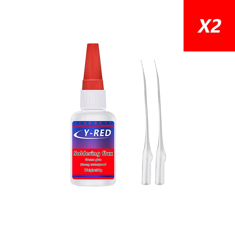 50g Instant Fast Super Glue Universal Welding Adhesive High Temperature Resistant Strong Repair Glue for Metal Ceramic Plastic