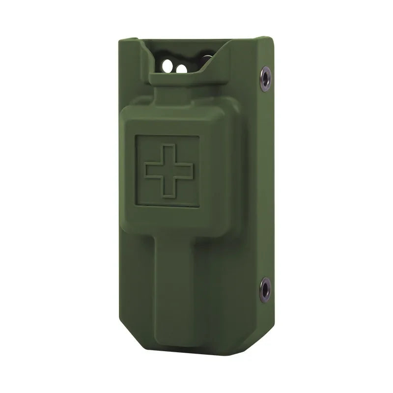 EDC Molle Tourniquet Holder Box Storage Tourniquet Multi-functional Quick-pull Box Outdoor Emergency Survival for Hunting CS