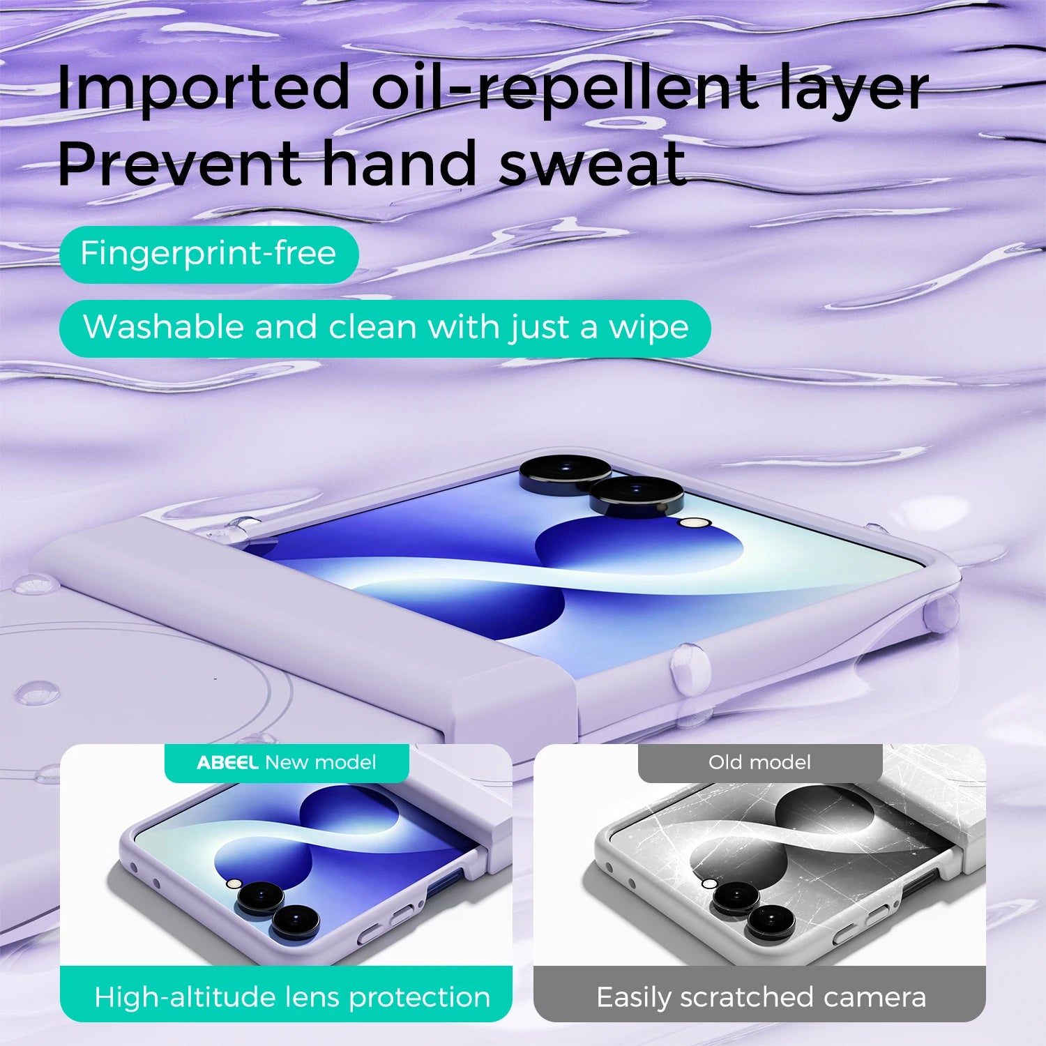 For Samsung Galaxy Z Flip8 7 FE 6 5 Phone Case Magnetic Silicone Wireless Charging Three-In-One Hinge Tough PC Cover Hard Fundas