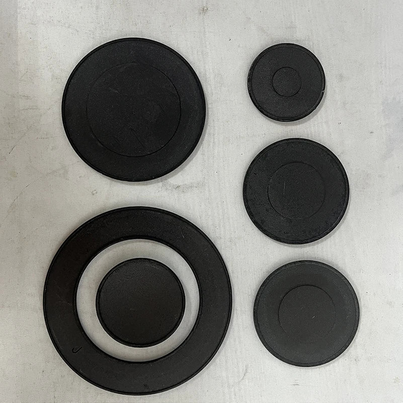 thick heavy duty 3MM 130/100/75/75/55mm stove parts gas cooker accessories cap burner