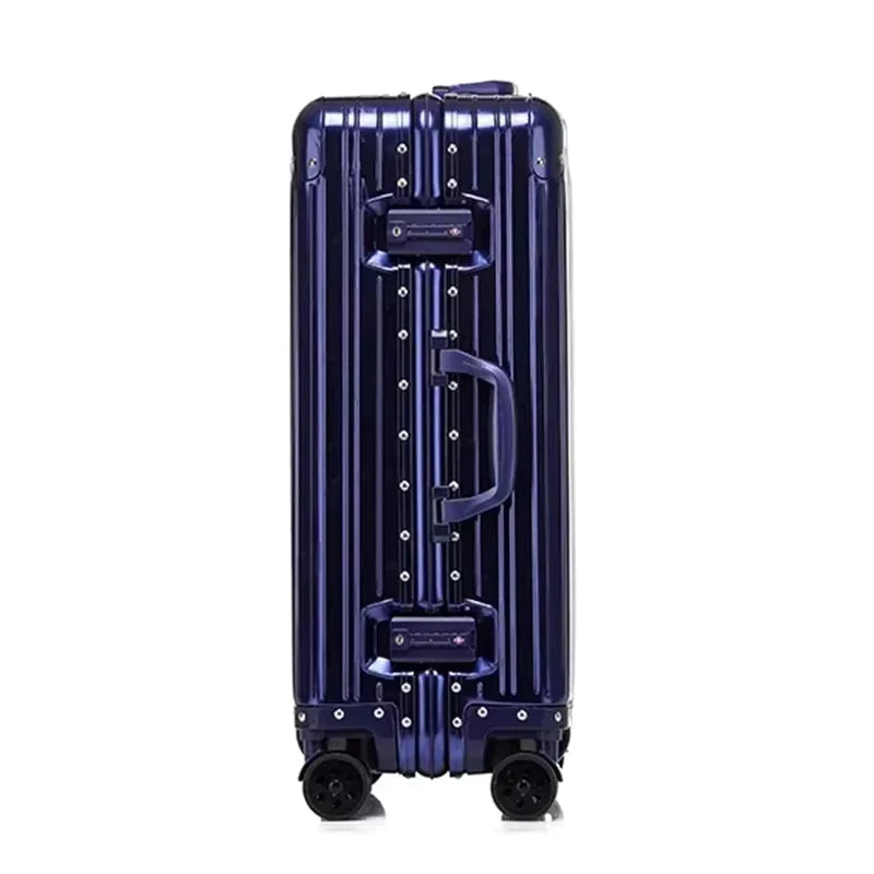 COLENARA Suitcase Full Aluminum Magnesium Alloy Boarding Box Large Capacity Trolley Case 20"24"26"29 Inch Travel Bag Luggage